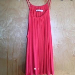 🕶 Pink Sleeveless Madewell Top